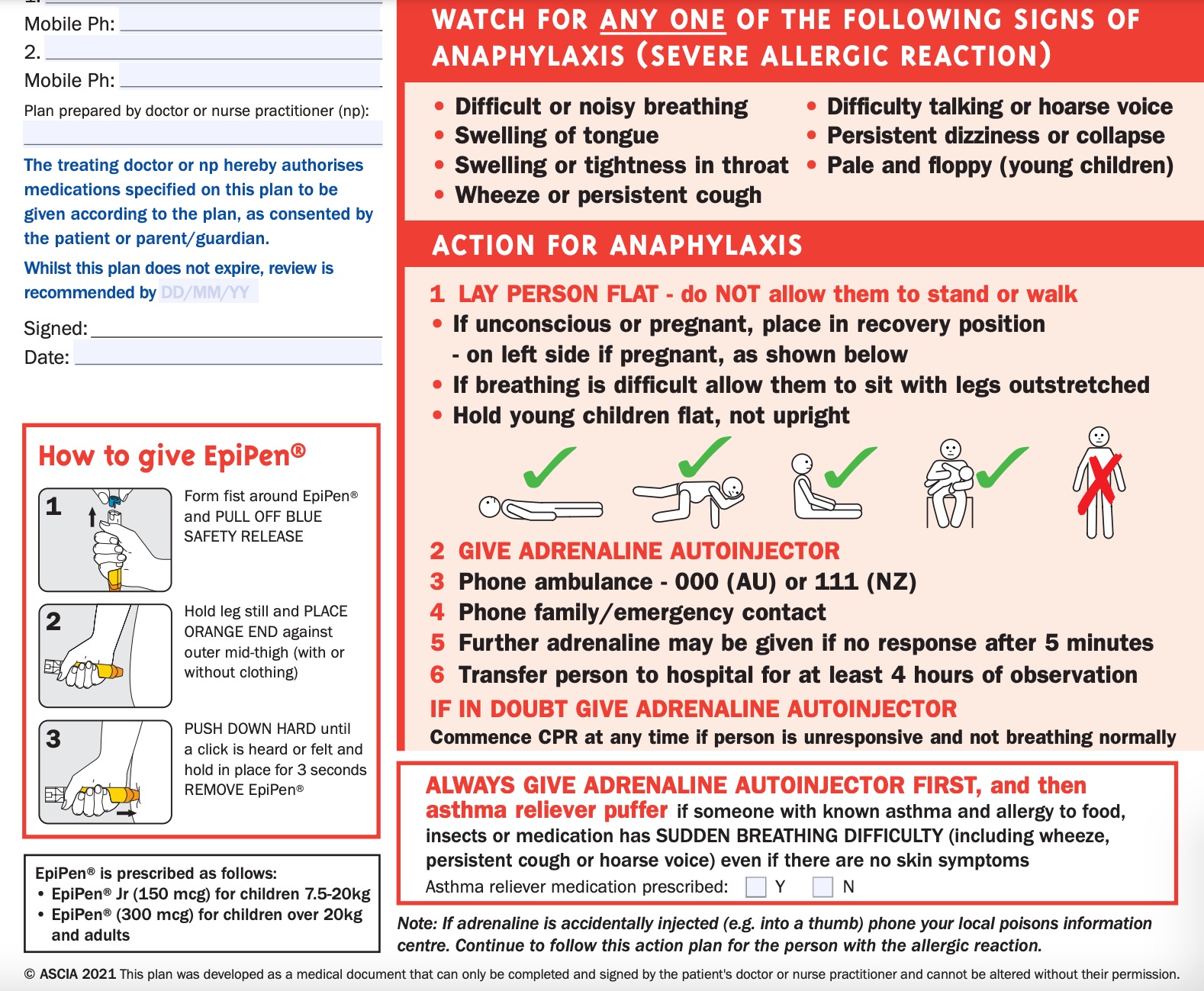 Administer an Epi-Pen – Adventures in Writing